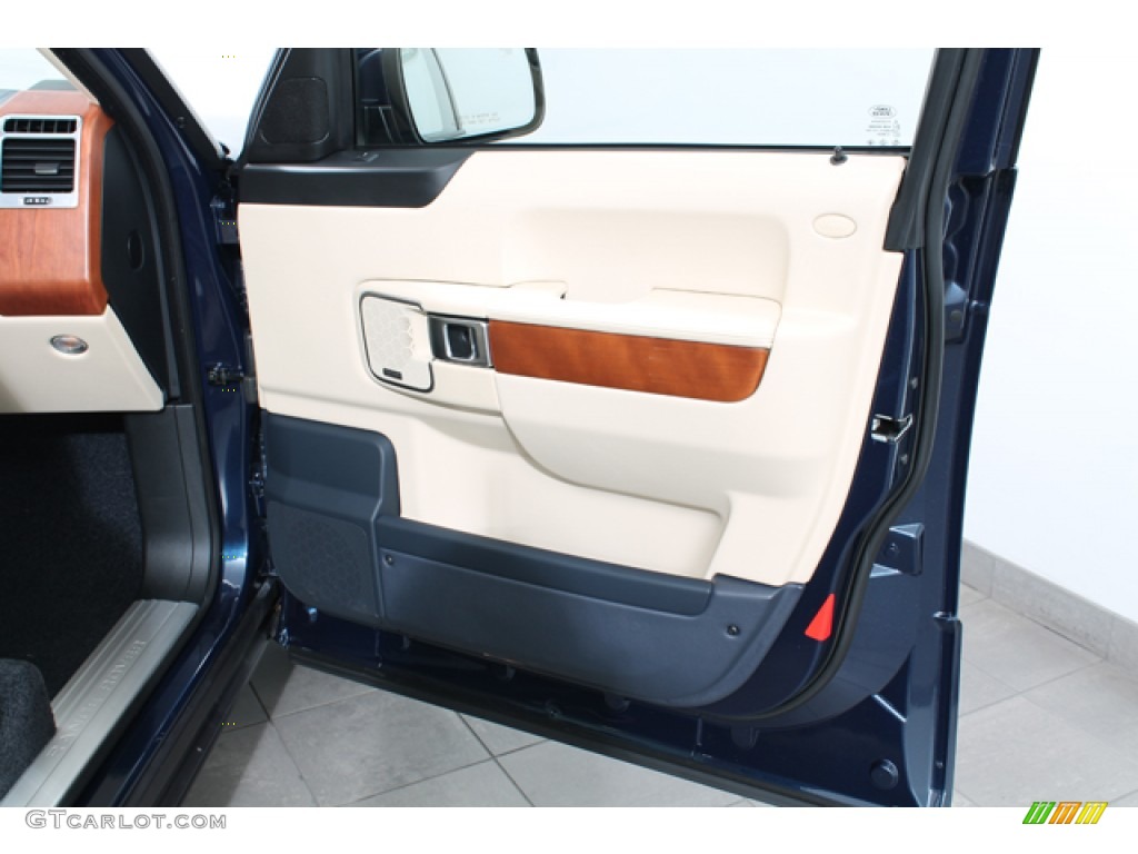 2012 Land Rover Range Rover HSE LUX Ivory Door Panel Photo #70559530