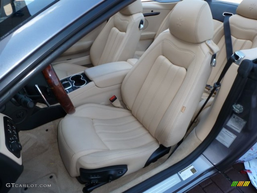 2011 Maserati GranTurismo Convertible GranCabrio Front Seat Photo #70559707