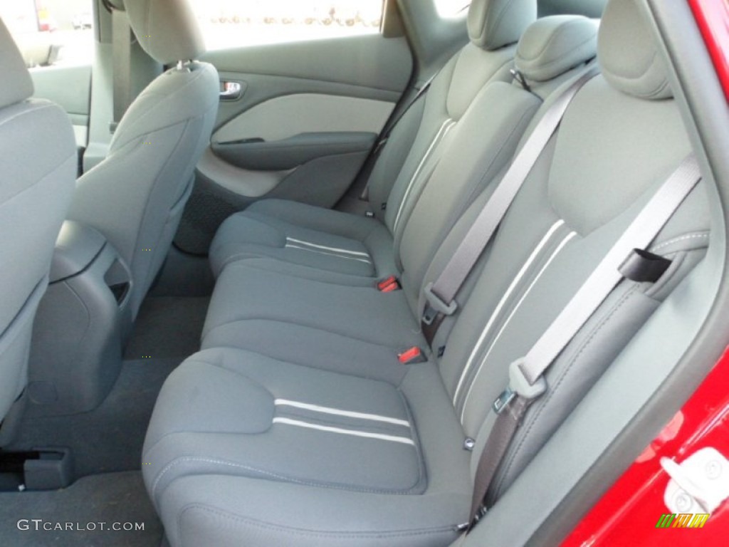 2013 Dodge Dart Rallye Rear Seat Photo #70560964