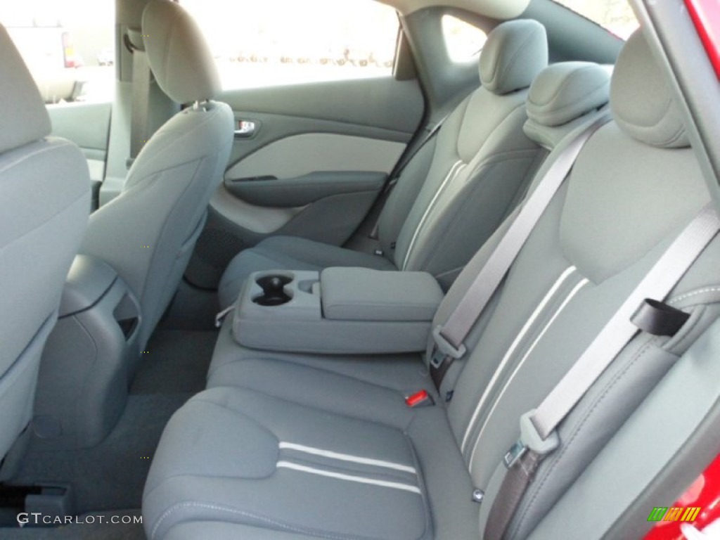 2013 Dodge Dart Rallye Rear Seat Photo #70560967