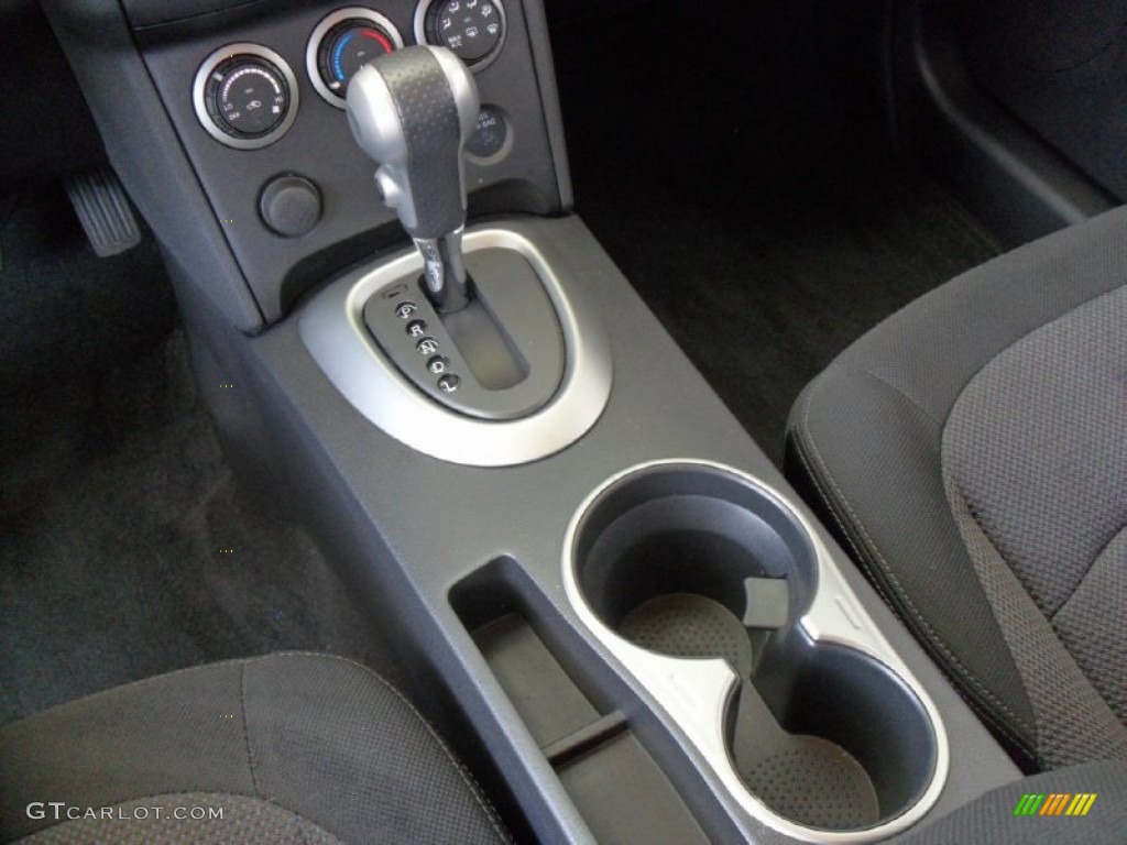 2011 Rogue SV AWD - Wicked Black / Black photo #14