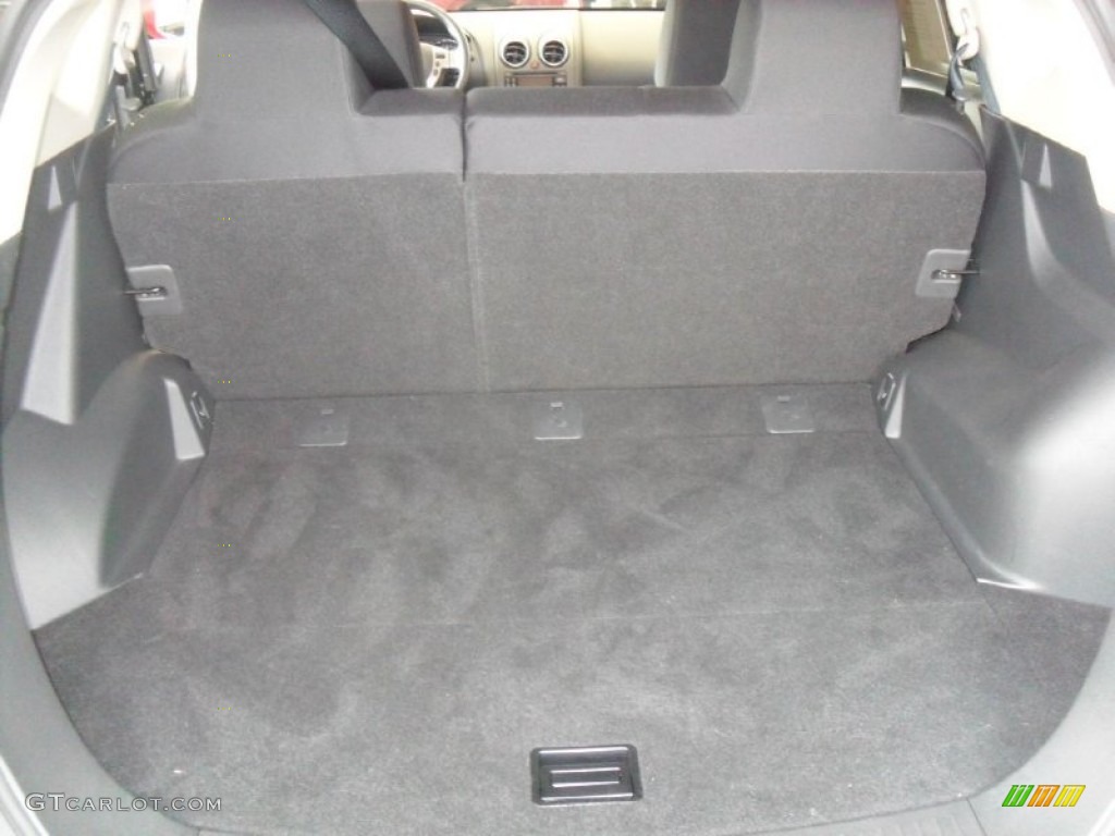2011 Rogue SV AWD - Wicked Black / Black photo #22