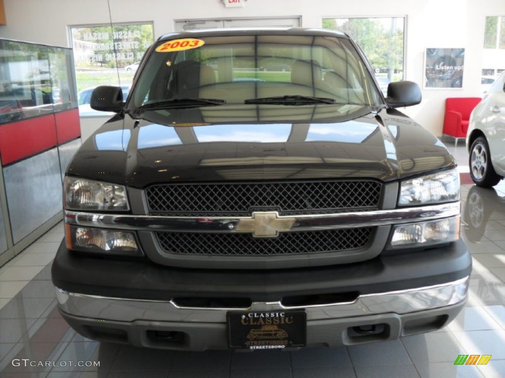 2003 Silverado 1500 Regular Cab - Black / Dark Charcoal photo #4