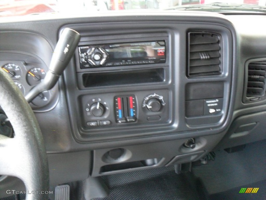 2003 Silverado 1500 Regular Cab - Black / Dark Charcoal photo #8