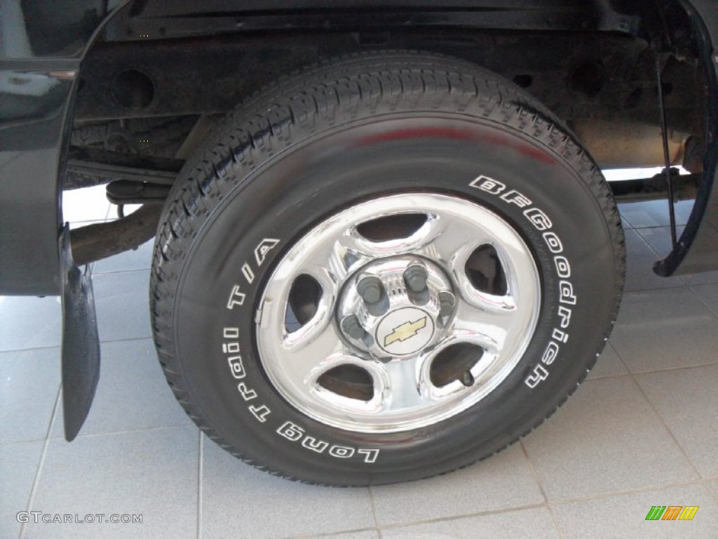 2003 Silverado 1500 Regular Cab - Black / Dark Charcoal photo #15