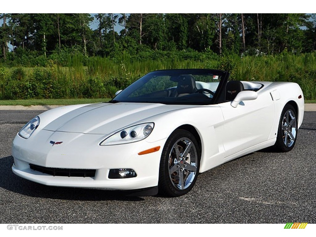 Arctic White 2007 Chevrolet Corvette Convertible Exterior Photo #70562259