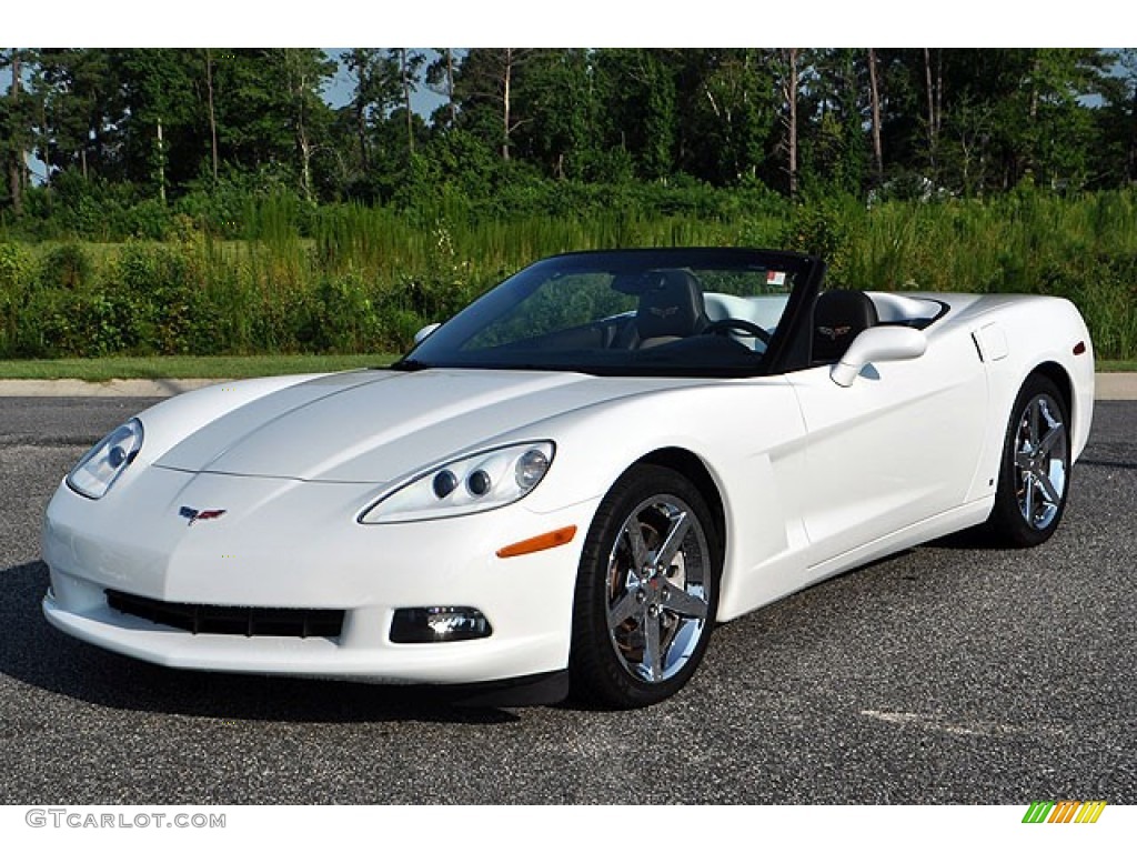 2007 Corvette Convertible - Arctic White / Cashmere photo #1