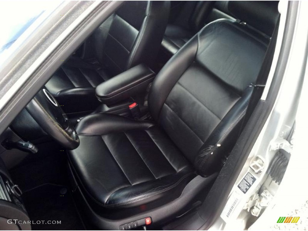 Black Interior 2001 Volkswagen Jetta GLS VR6 Sedan Photo #70563807