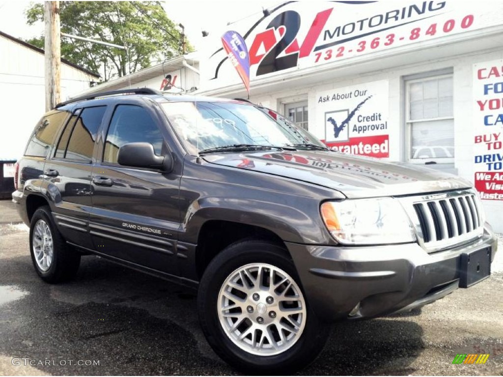 2004 Grand Cherokee Limited 4x4 - Dark Khaki Pearl / Dark Slate Gray photo #1