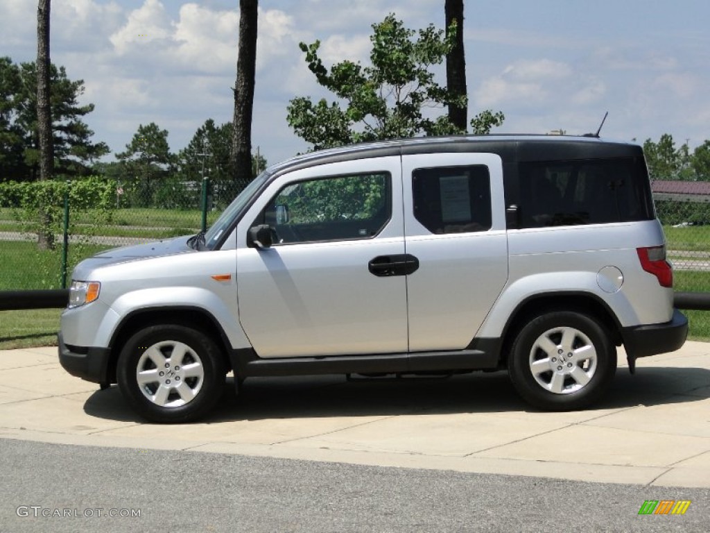 Alabaster Silver Metallic 2009 Honda Element EX Exterior Photo #70565433