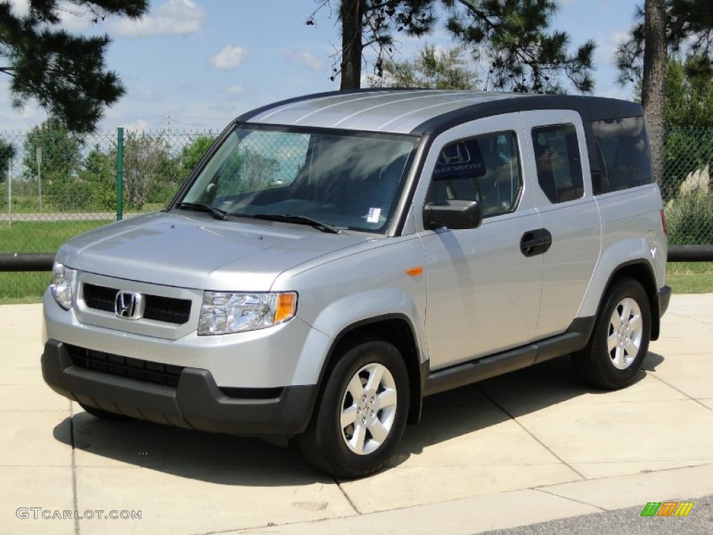 Alabaster Silver Metallic 2009 Honda Element EX Exterior Photo #70565451
