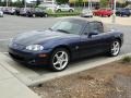 2001 Midnight Blue Mica Mazda MX-5 Miata Roadster  photo #1