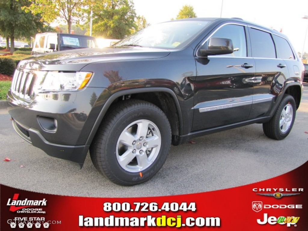 2011 Grand Cherokee Laredo - Dark Charcoal Pearl / Dark Graystone/Medium Graystone photo #1