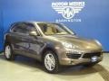 Umber Brown Metallic 2011 Porsche Cayenne S Hybrid