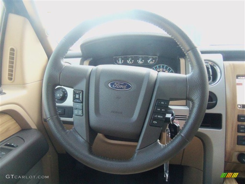 2011 F150 Lariat SuperCrew - Golden Bronze Metallic / Pale Adobe photo #18