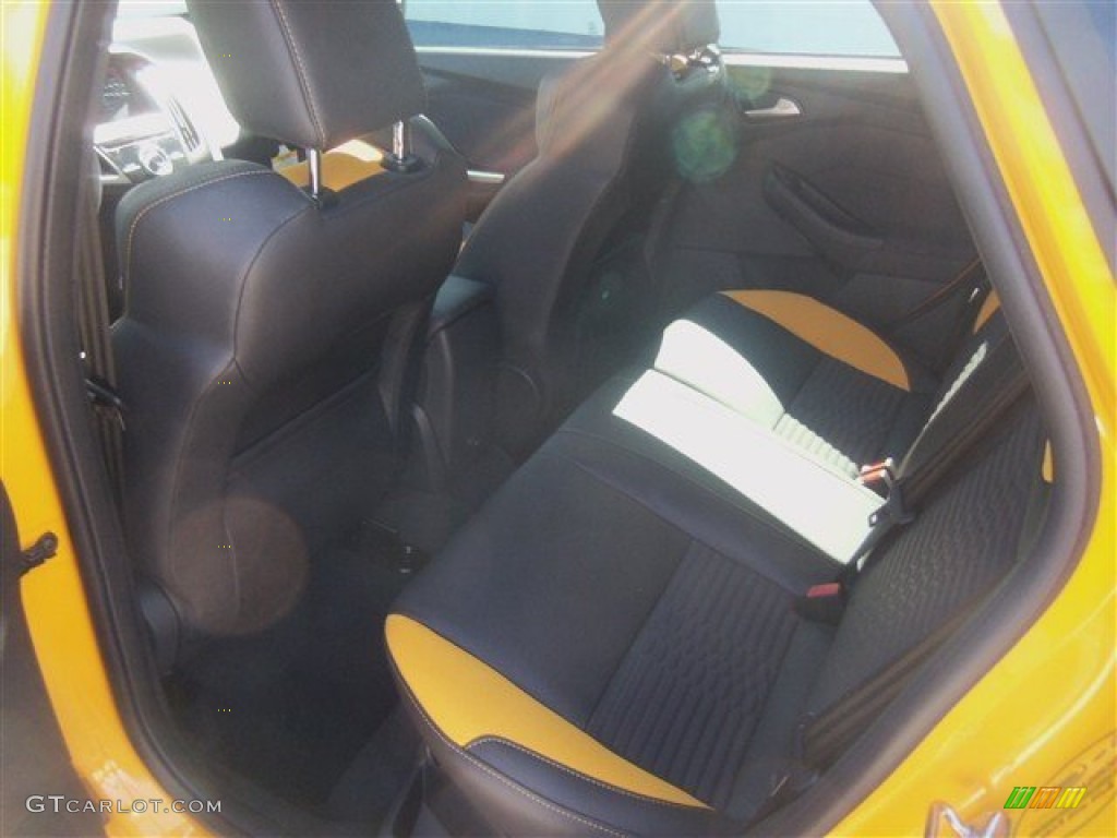 2013 Focus ST Hatchback - Tangerine Scream Tri-Coat / ST Tangerine Scream Recaro Seats photo #13
