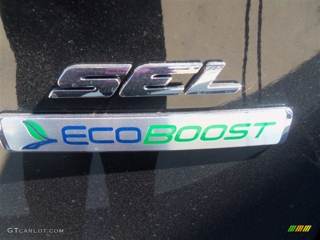 2013 Escape SEL 1.6L EcoBoost - Tuxedo Black Metallic / Charcoal Black photo #17