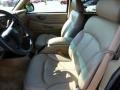 2001 Chevrolet Blazer Beige Interior Front Seat Photo