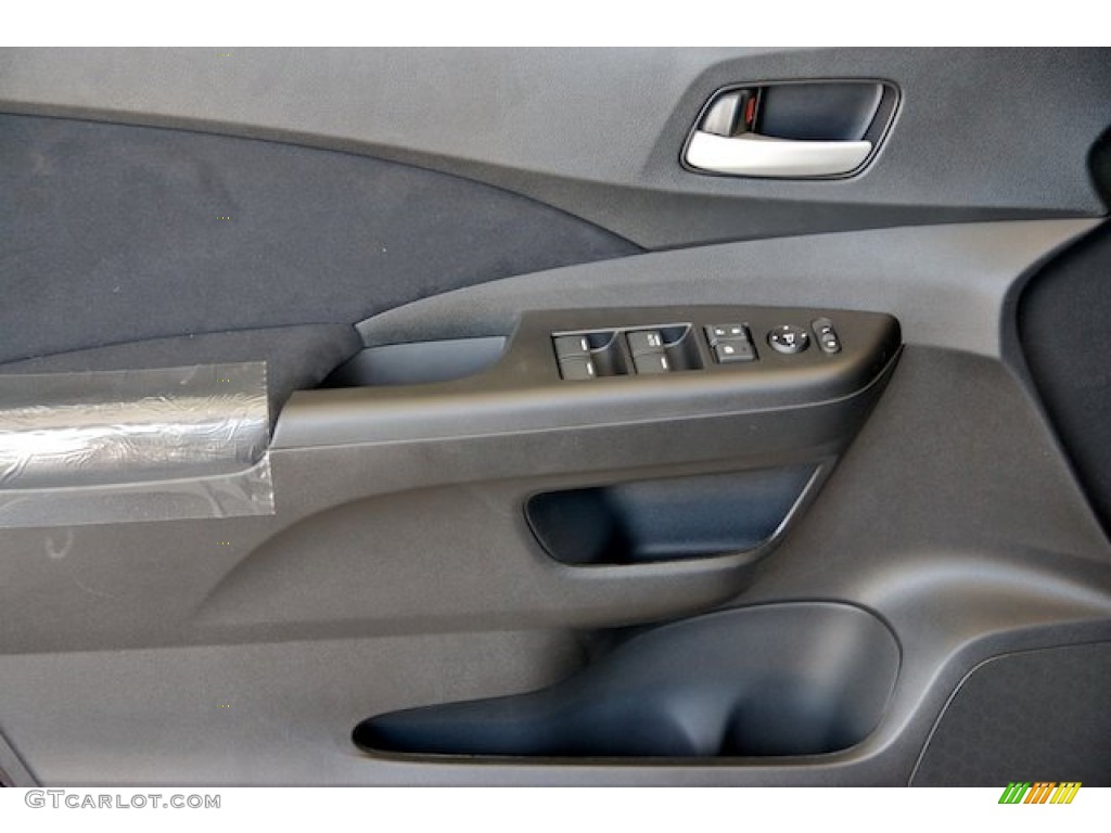 2012 CR-V EX - Crystal Black Pearl / Black photo #8