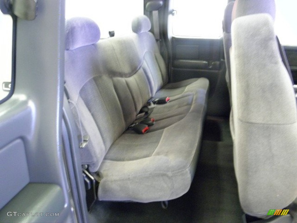 2002 Silverado 1500 Extended Cab 4x4 - Light Pewter Metallic / Graphite Gray photo #11