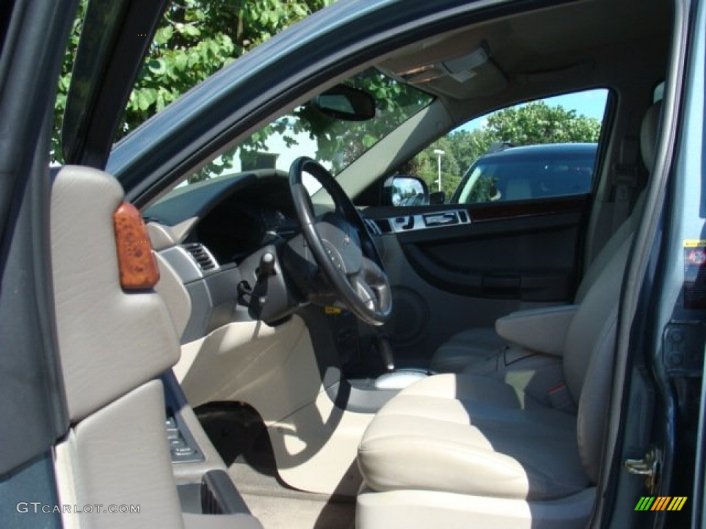 2005 Pacifica Touring AWD - Magnesium Green Pearl / Light Taupe photo #9