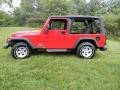 Flame Red 2006 Jeep Wrangler Unlimited 4x4 Exterior