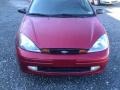 2004 Sangria Red Metallic Ford Focus ZX3 Coupe  photo #7