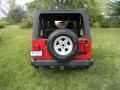 2006 Flame Red Jeep Wrangler Unlimited 4x4  photo #6