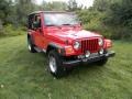 2006 Flame Red Jeep Wrangler Unlimited 4x4  photo #11