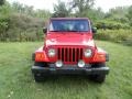 2006 Flame Red Jeep Wrangler Unlimited 4x4  photo #12