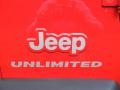 2006 Jeep Wrangler Unlimited 4x4 Badge and Logo Photo