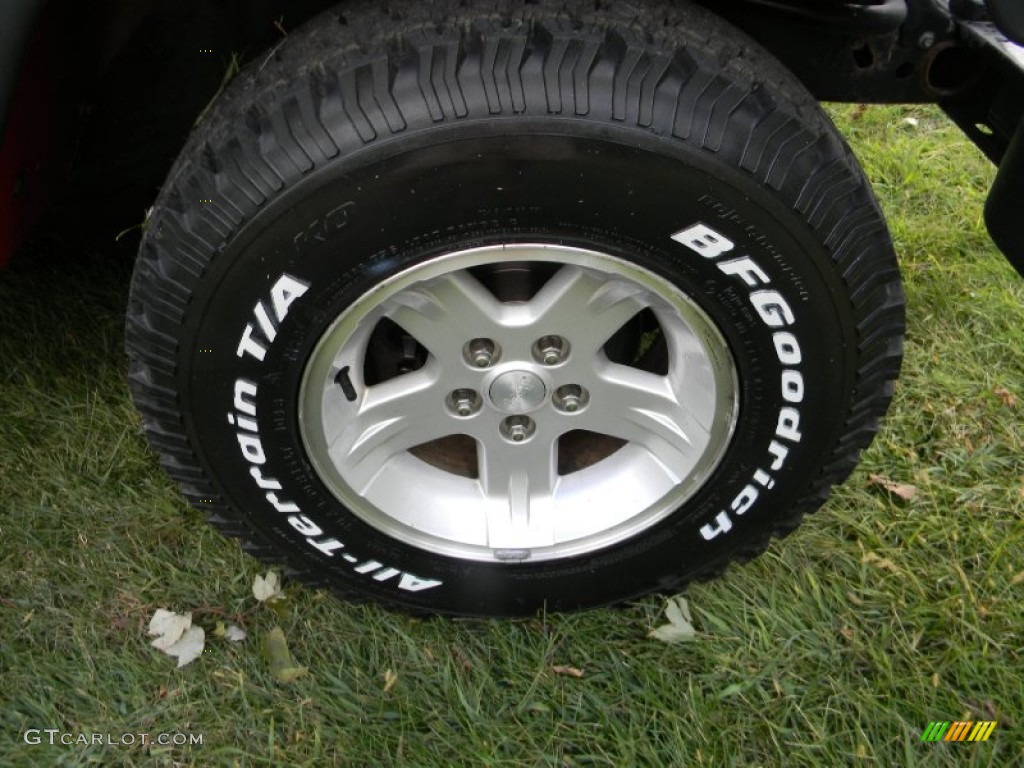 2006 Jeep Wrangler Unlimited 4x4 Wheel Photos