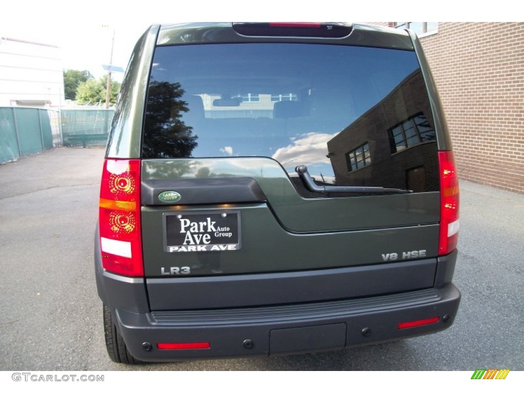 2008 LR3 V8 HSE - Tonga Green Pearlescent / Alpaca Beige photo #2