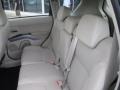 2009 Mitsubishi Outlander Beige Interior Rear Seat Photo