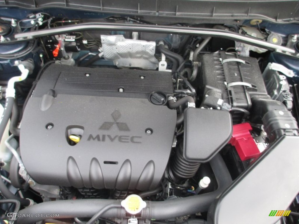 2009 Mitsubishi Outlander SE 4WD 2.4L DOHC 16V MIVEC Inline 4 Cylinder Engine Photo #70573368