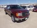 2013 Sonoma Red Metallic GMC Sierra 1500 SLE Crew Cab 4x4  photo #7