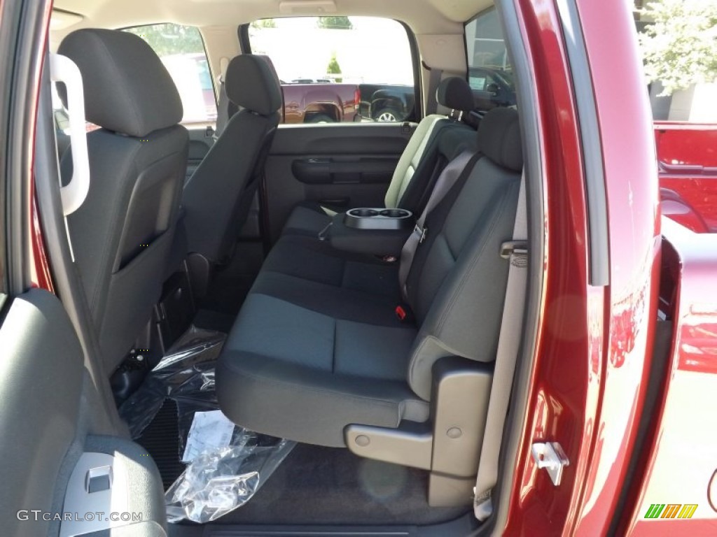 2013 Sierra 1500 SLE Crew Cab 4x4 - Sonoma Red Metallic / Ebony photo #14