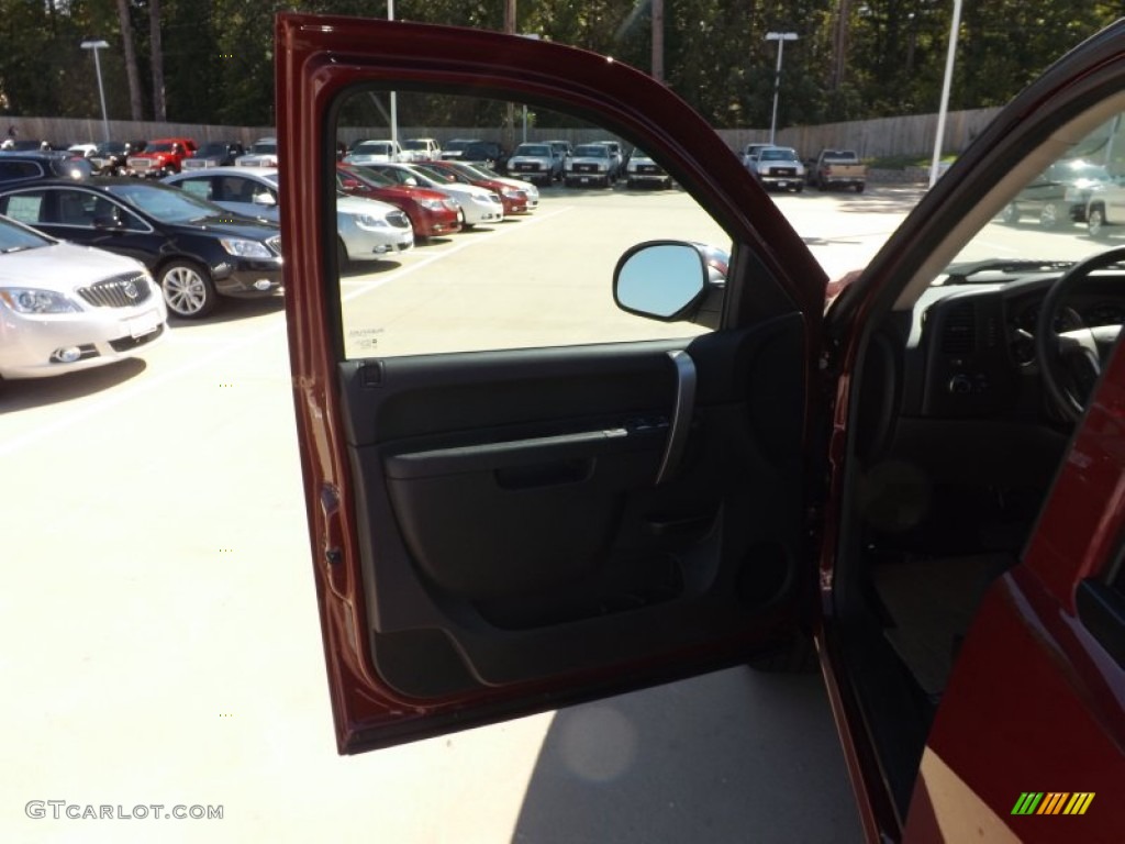 2013 Sierra 1500 SLE Crew Cab 4x4 - Sonoma Red Metallic / Ebony photo #15