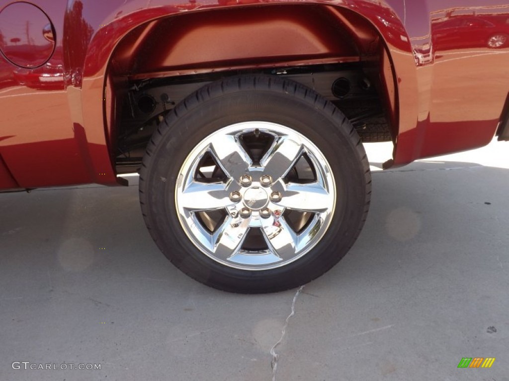 2013 Sierra 1500 SLE Crew Cab 4x4 - Sonoma Red Metallic / Ebony photo #20