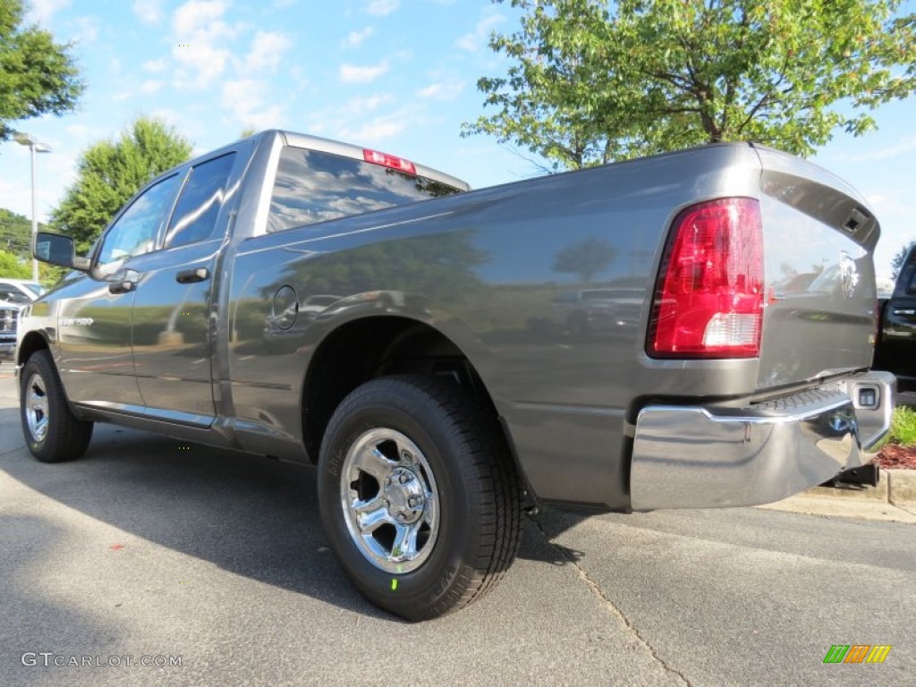 2012 Ram 1500 ST Quad Cab - Mineral Gray Metallic / Dark Slate Gray/Medium Graystone photo #2