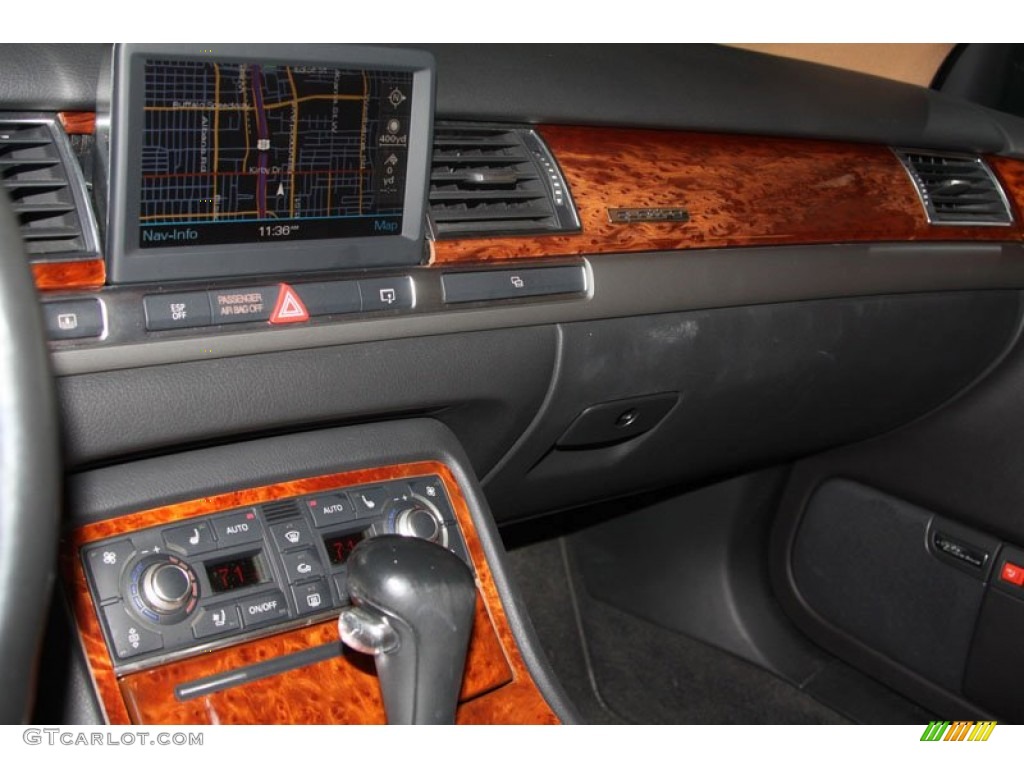 2006 A8 4.2 quattro - Oyster Grey Metallic / Black/Amaretto photo #12