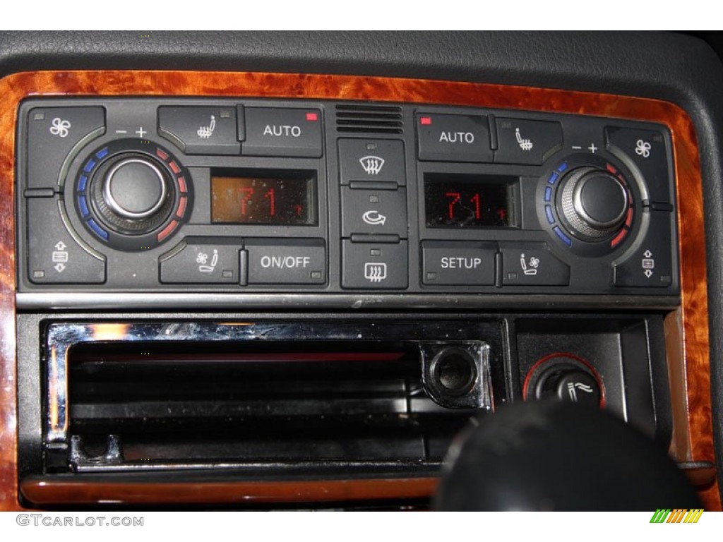 2006 A8 4.2 quattro - Oyster Grey Metallic / Black/Amaretto photo #22