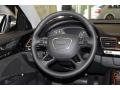 Black 2013 Audi A8 L 4.0T quattro Steering Wheel