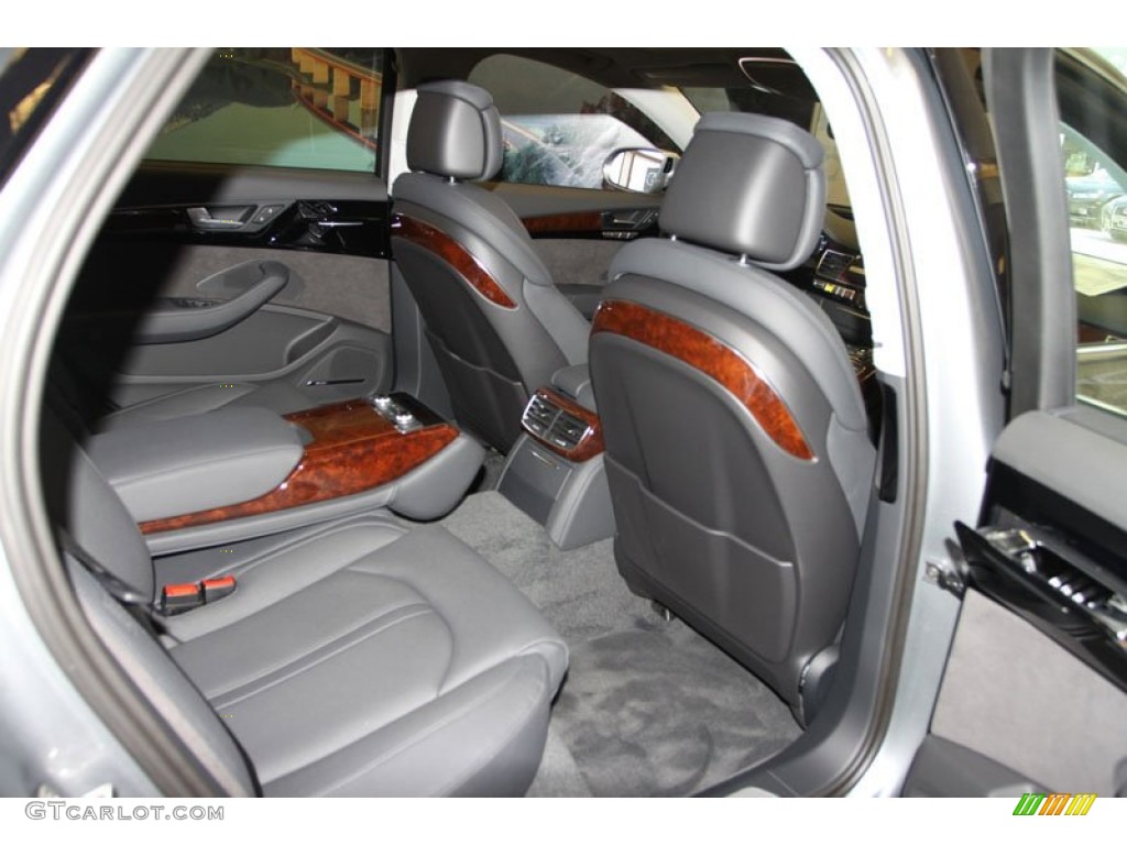 2013 Audi A8 L 4.0T quattro Rear Seat Photo #70578036