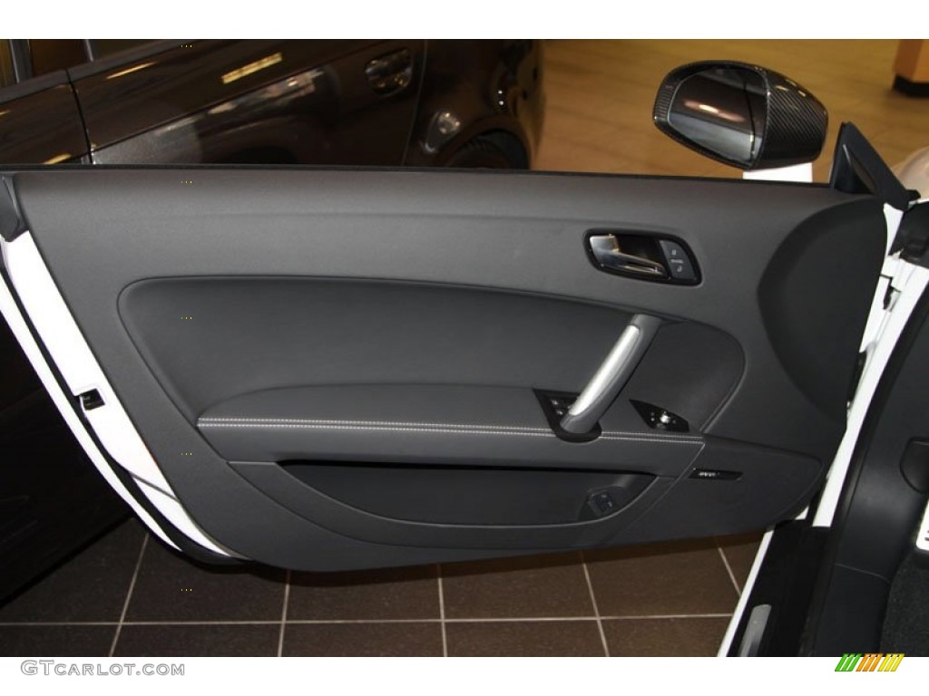 2013 Audi TT RS quattro Coupe Black Door Panel Photo #70578159