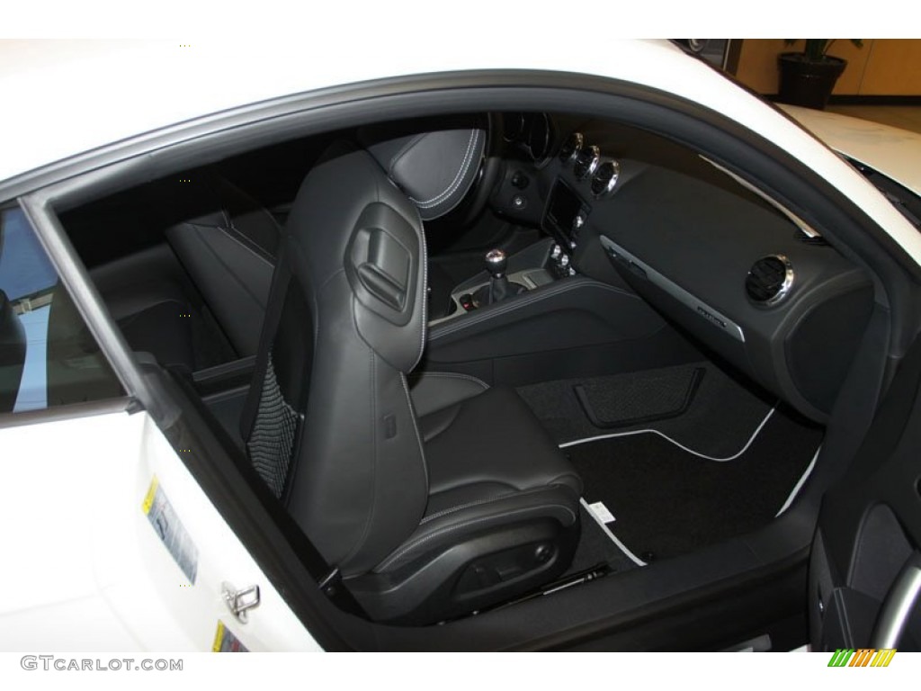 Black Interior 2013 Audi TT RS quattro Coupe Photo #70578252