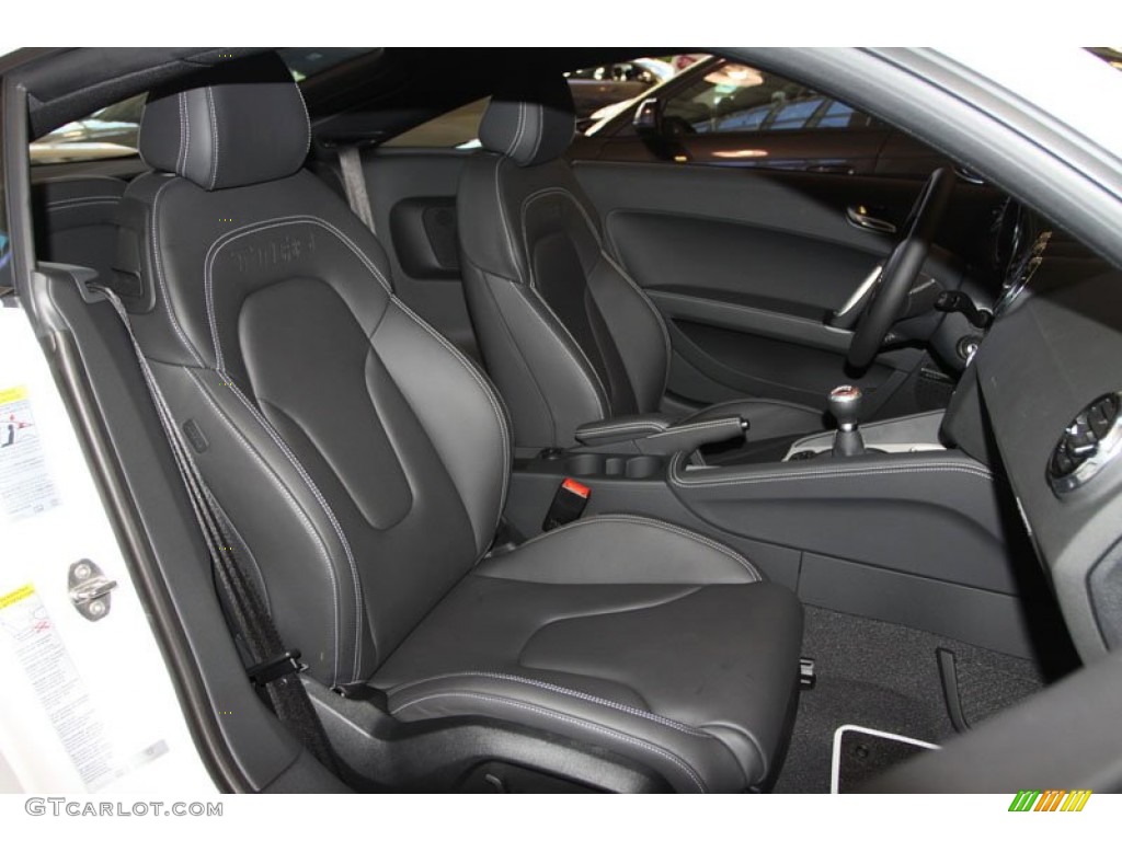 Black Interior 2013 Audi TT RS quattro Coupe Photo #70578269