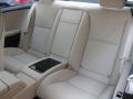 2010 Mercedes-Benz CL Cashmere/Black Interior Rear Seat Photo