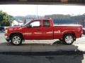 2008 Fire Red GMC Sierra 1500 SLE Extended Cab 4x4  photo #5
