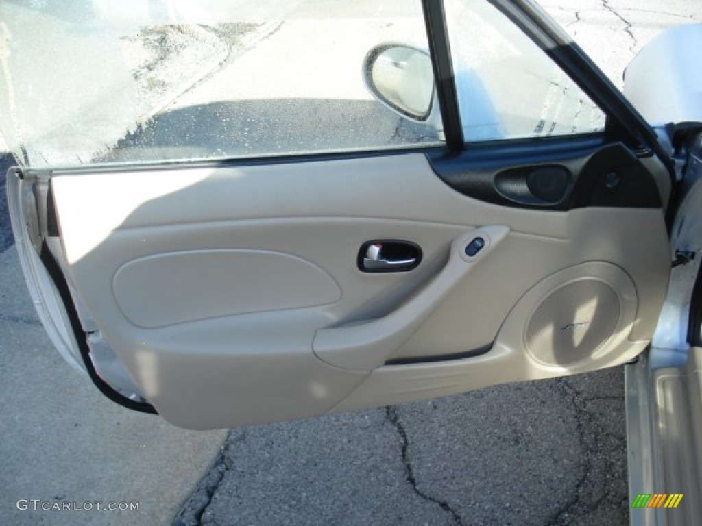 2004 Mazda MX-5 Miata LS Roadster Parchment Door Panel Photo #70579158